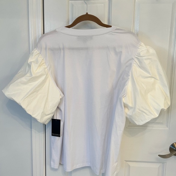 ELOQUII White Balloon Sleeve Shirt - Plus size 18/20 - Picture 4 of 5